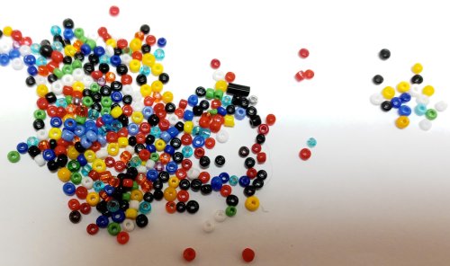 Judy Larson's Summer Fun Necklace - , Beading, Loops, Wire Loop, Wrapped Wire Loop, Beads, Set those to the side when stringing each wire end